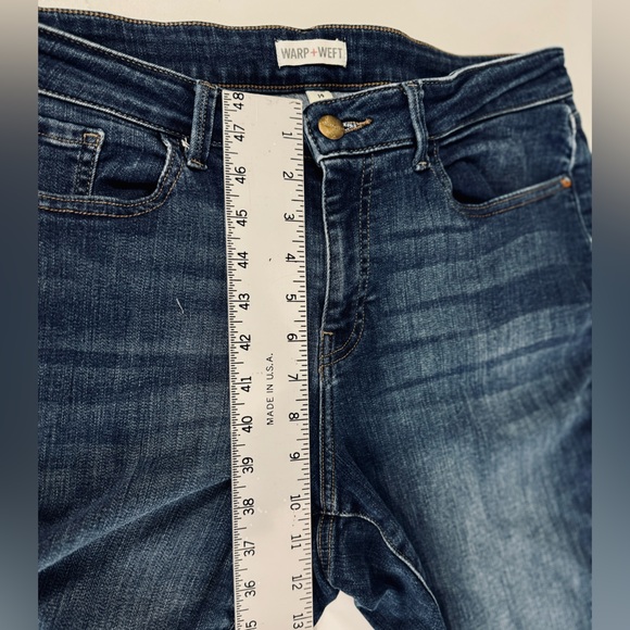 Warp & Weft JFK New York City Skinny Jeans Size 14 - Picture 14 of 16